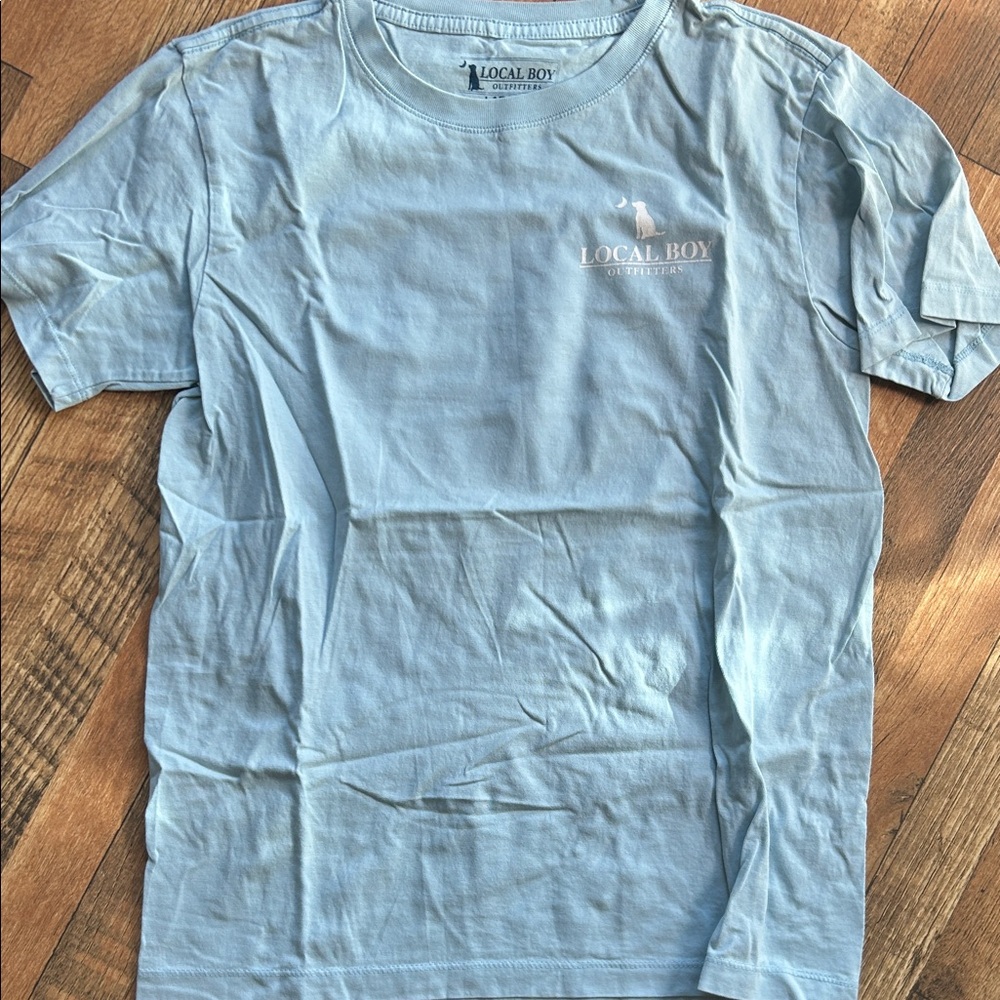 Local Boy Light Blue Short Sleeve Tee